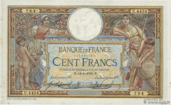 100 Francs LUC OLIVIER MERSON sans LOM FRANCIA  1918 F.23.10 q.SPL