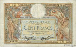 100 Francs LUC OLIVIER MERSON type modifié FRANCE  1937 F.25.04 TB