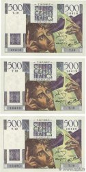500 Francs CHATEAUBRIAND Consécutifs FRANCIA  1945 F.34.01 EBC+