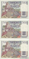 500 Francs CHATEAUBRIAND Consécutifs FRANKREICH  1945 F.34.01 VZ+