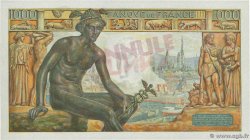 1000 Francs DÉESSE DÉMÉTER Annulé FRANCE  1943 F.40.17 SPL+