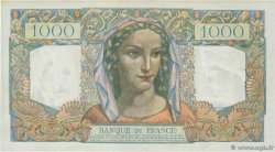 1000 Francs MINERVE ET HERCULE Numéro spécial FRANKREICH  1945 F.41.01 VZ+