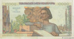 10000 Francs GÉNIE FRANÇAIS FRANCE  1946 F.50.03 VG
