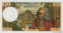 10 Francs VOLTAIRE FRANKREICH  1973 F.62.62 fST+