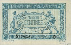 50 Centimes TRÉSORERIE AUX ARMÉES 1917 FRANCE  1917 VF.01.15 pr.NEUF