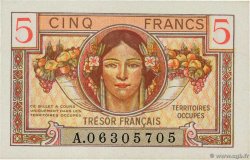 5 Francs TRÉSOR FRANÇAIS FRANCE  1947 VF.29.01 SPL+