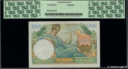 1000 Francs TRÉSOR FRANÇAIS FRANKREICH  1947 VF.33.01 fVZ