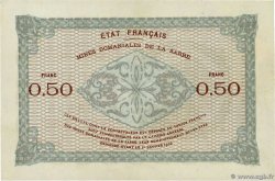 50 Centimes MINES DOMANIALES DE LA SARRE FRANCIA  1920 VF.50.01 q.FDC