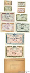 5 Centimes au 100 Francs Spécimen FRANCE Regionalismus und verschiedenen  1923 JP.135.01s/10s fST+