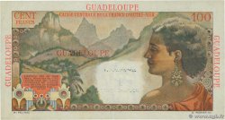 1 NF sur 100 Francs La Bourdonnais GUADELOUPE  1960 P.41 VF