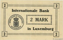 2 Mark LUXEMBOURG  1914 P.07 XF