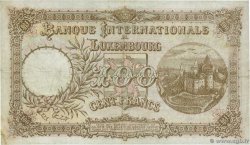 100 Francs LUXEMBURGO  1930 P.10 BC