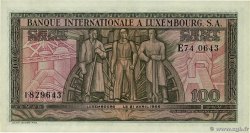 100 Francs LUXEMBURGO  1956 P.13 FDC