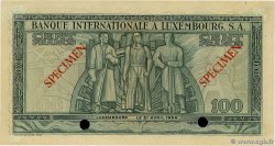 100 Francs Essai LUXEMBOURG  1956 P.13e SUP+