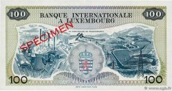 100 Francs Spécimen LUXEMBURGO  1968 P.14s FDC