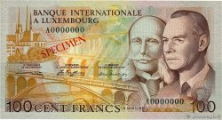 100 Francs Spécimen LUXEMBOURG  1981 P.14s NEUF