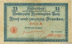 25 Francs LUXEMBURGO  1919 P.31b BC