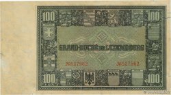 100 Francs LUXEMBURGO  1927 P.36 MBC