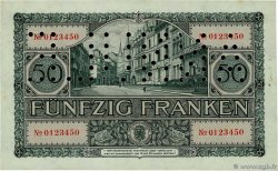 50 Francs Essai LUSSEMBURGO  1932 P.(38) q.FDC