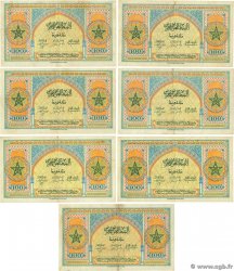 100 Francs Lot MARUECOS  1943 P.27a BC+ a MBC
