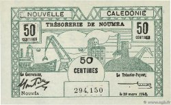50 Centimes NOUVELLE CALÉDONIE  1943 P.54 pr.SPL
