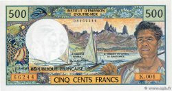 500 Francs FRENCH PACIFIC TERRITORIES  1992 P.01a