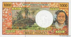1000 Francs POLYNESIA, FRENCH OVERSEAS TERRITORIES  2002 P.02h VF+