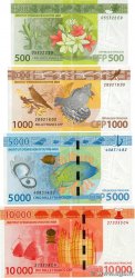 500 au 10000 Francs Lot POLYNESIA, FRENCH OVERSEAS TERRITORIES  2014 P.05 au P.08 UNC