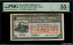 5 Pesos PORTO RICO  1880 PS.101a