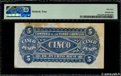 5 Pesos PORTO RICO  1880 PS.101a SPL