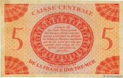 5 Francs ÎLE DE LA RÉUNION  1944 P.36 SUP
