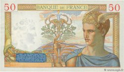 50 Francs CÉRÈS modifié FRANKREICH  1938 F.18.18 VZ+