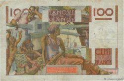 100 Francs JEUNE PAYSAN filigrane inversé FRANKREICH  1954 F.28bis.05 fSS