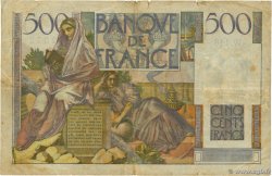 500 Francs CHATEAUBRIAND FRANCIA  1953 F.34.13a BC