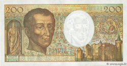 200 Francs MONTESQUIEU alphabet 101 FRANCE  1992 F.70bis.01 SUP