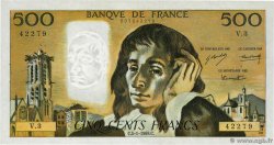 500 Francs PASCAL FRANCIA  1968 F.71.01 q.BB