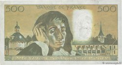 500 Francs PASCAL FRANCE  1989 F.71.42 TTB