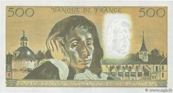 500 Francs PASCAL FRANCE  1992 F.71.49 AU