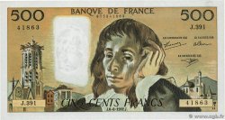 500 Francs PASCAL FRANCIA  1992 F.71.50 AU