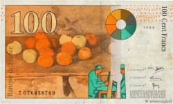 100 Francs CÉZANNE FRANKREICH  1998 F.74.02 SS