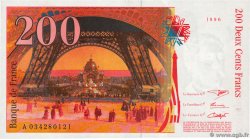 200 Francs EIFFEL FRANKREICH  1996 F.75.02 VZ+