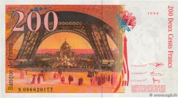 200 Francs EIFFEL FRANKREICH  1999 F.75.05 VZ+