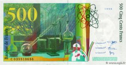 500 Francs PIERRE ET MARIE CURIE FRANCIA  1998 F.76.04 SC+