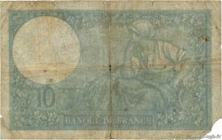 10 Francs MINERVE modifié Petit numéro FRANCE  1939 F.07.01 P