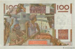100 Francs JEUNE PAYSAN Grand numéro FRANCE  1954 F.28.43a VF+