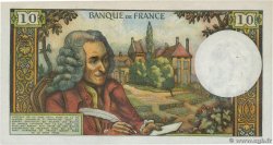 10 Francs VOLTAIRE Grand numéro FRANCE  1973 F.62.65 SUP+