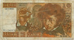 10 Francs BERLIOZ Grand numéro FRANCE  1978 F.63.25W306 B