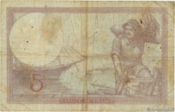 5 Francs FEMME CASQUÉE modifié Numéro spécial FRANCIA  1939 F.04.09 q.MB