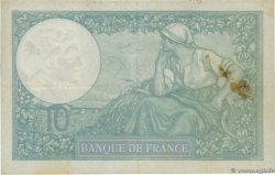 10 Francs MINERVE modifié Numéro spécial FRANCIA  1940 F.07.23 MB