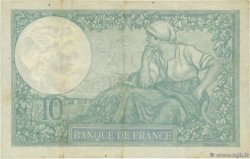 10 Francs MINERVE modifié Numéro spécial FRANCE  1940 F.07.23 TB+